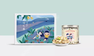 包装设计 合润园食品炒货系列包装设计